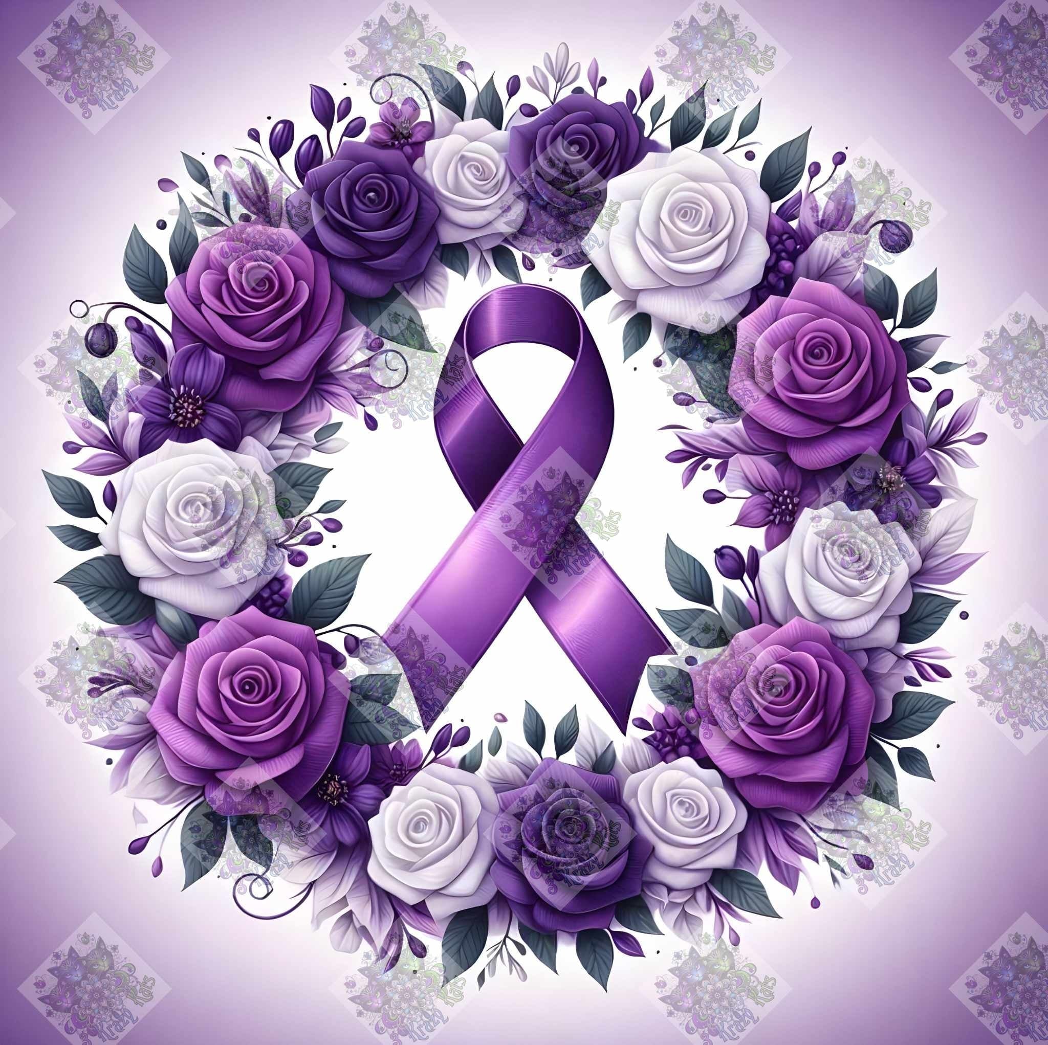 Purple Cause Ribbon by D.A.W.G.G – 3 Krazy Kats
