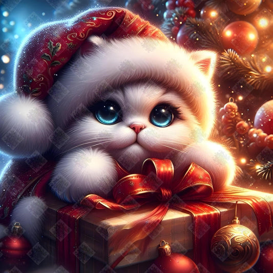 Christmas Kitty by Taza Creations