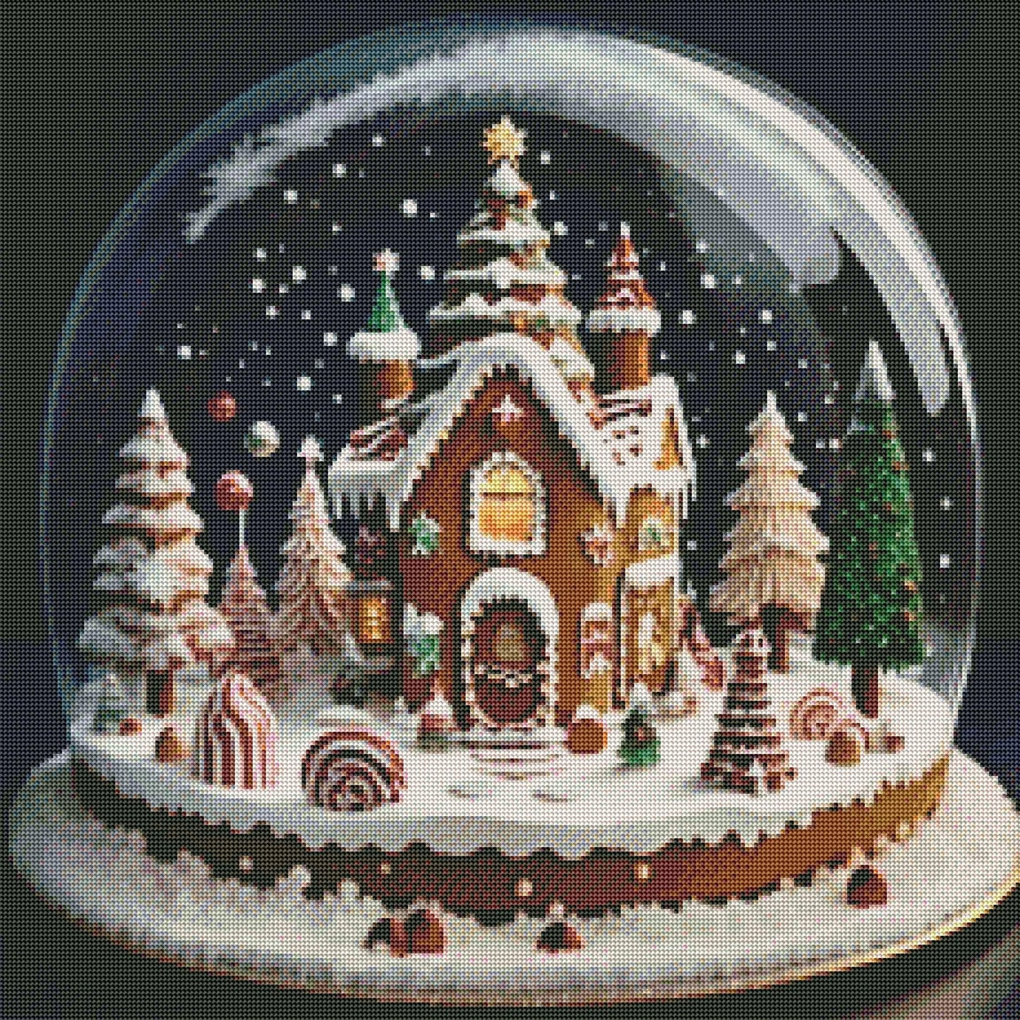 Christmas Snow Globe by Jennifer Opie