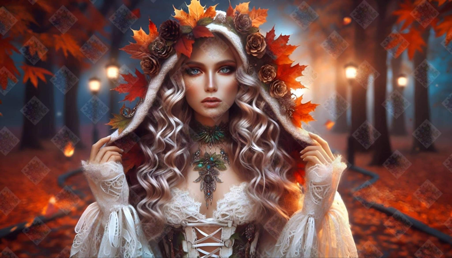 Autumn Goddess by Taza Creations