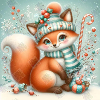 A Christmas Fox by Theresa Raymer