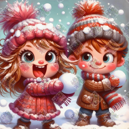 Fun in the Snow by Theresa Raymer