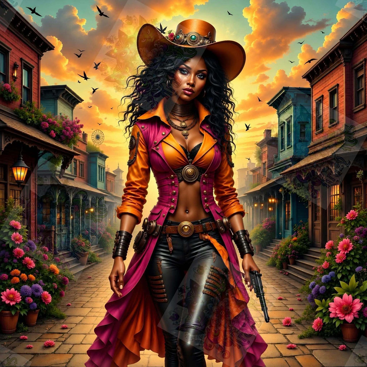 She Walks Like A Warning by Cindy Emery
