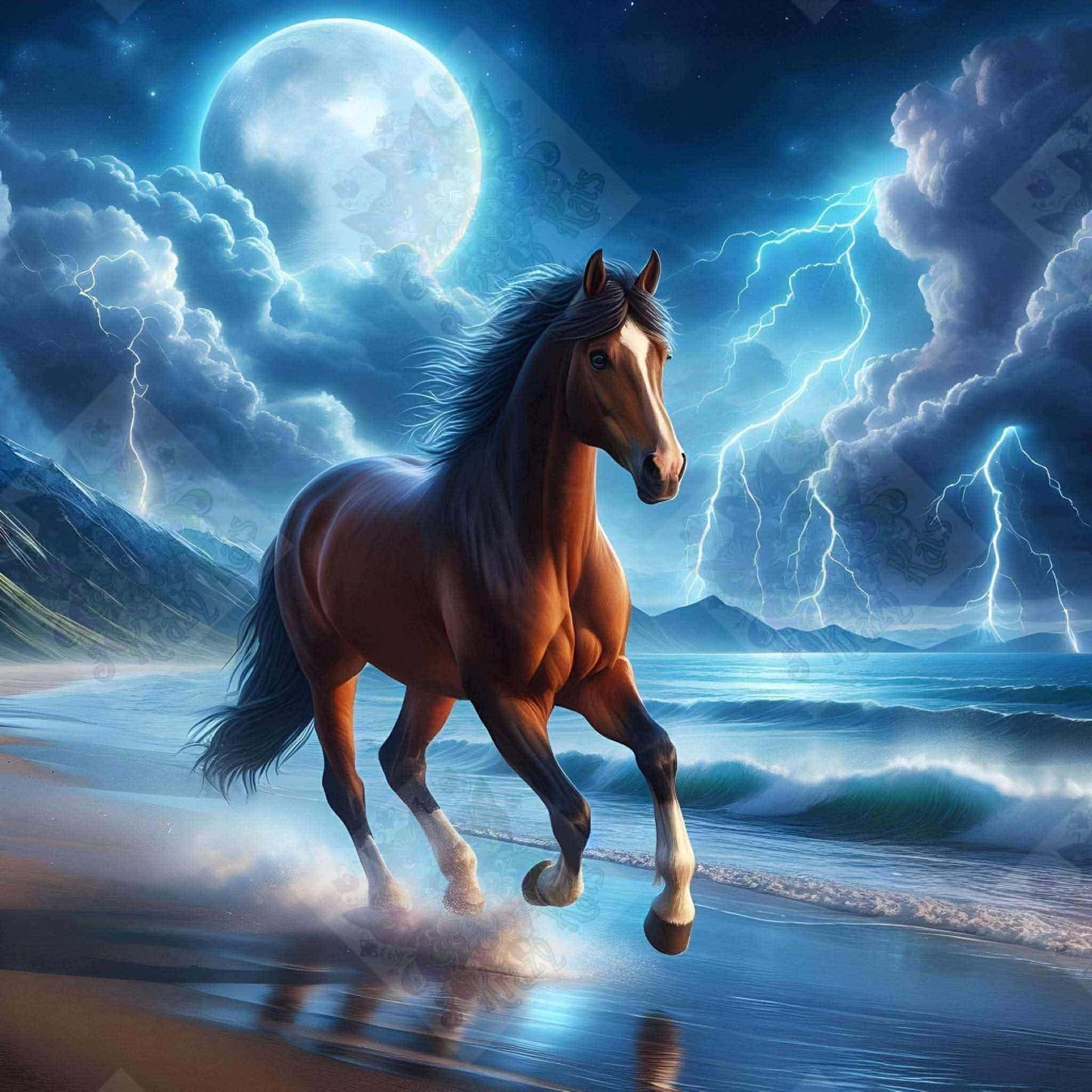 Stallion of the Silver Storm by M.E. Divine Arts