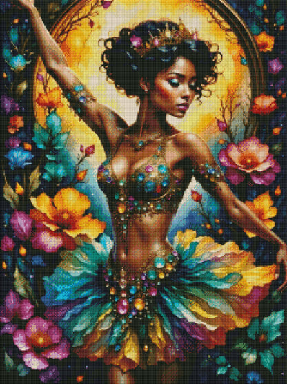 Dancer Of The Petal Prism by Cindy Emery