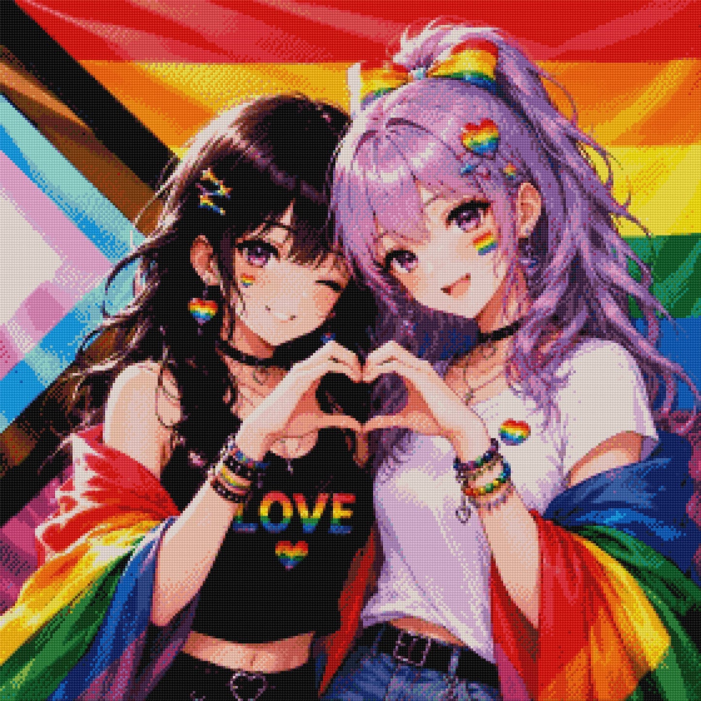 Love Is The Loudest Color by Theresa Raymer