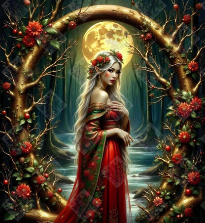 The Floral Elf’s Threshold by Cindy Emery