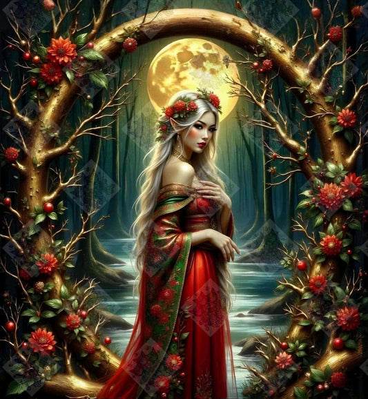 The Floral Elf’s Threshold by Cindy Emery