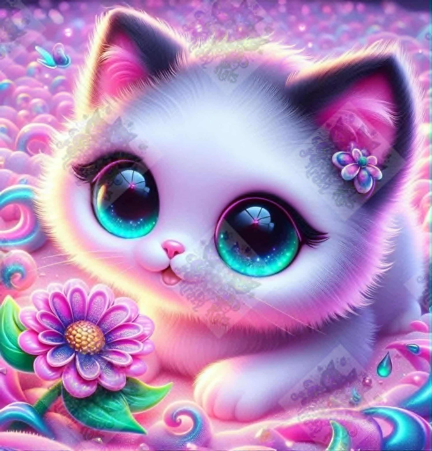 Princess Purrfect’s Pink Paradise by Taza Creations