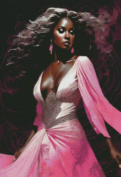 Radiant Grace In Pink by Cindy Emery