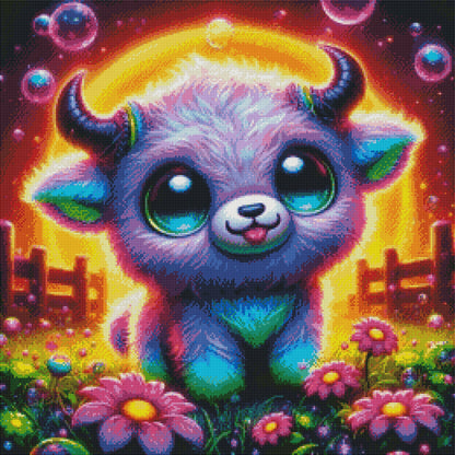 Bubbles and Brave Horns by Taza Creations