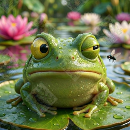 The Reluctant Ribbit by Stellar Designz
