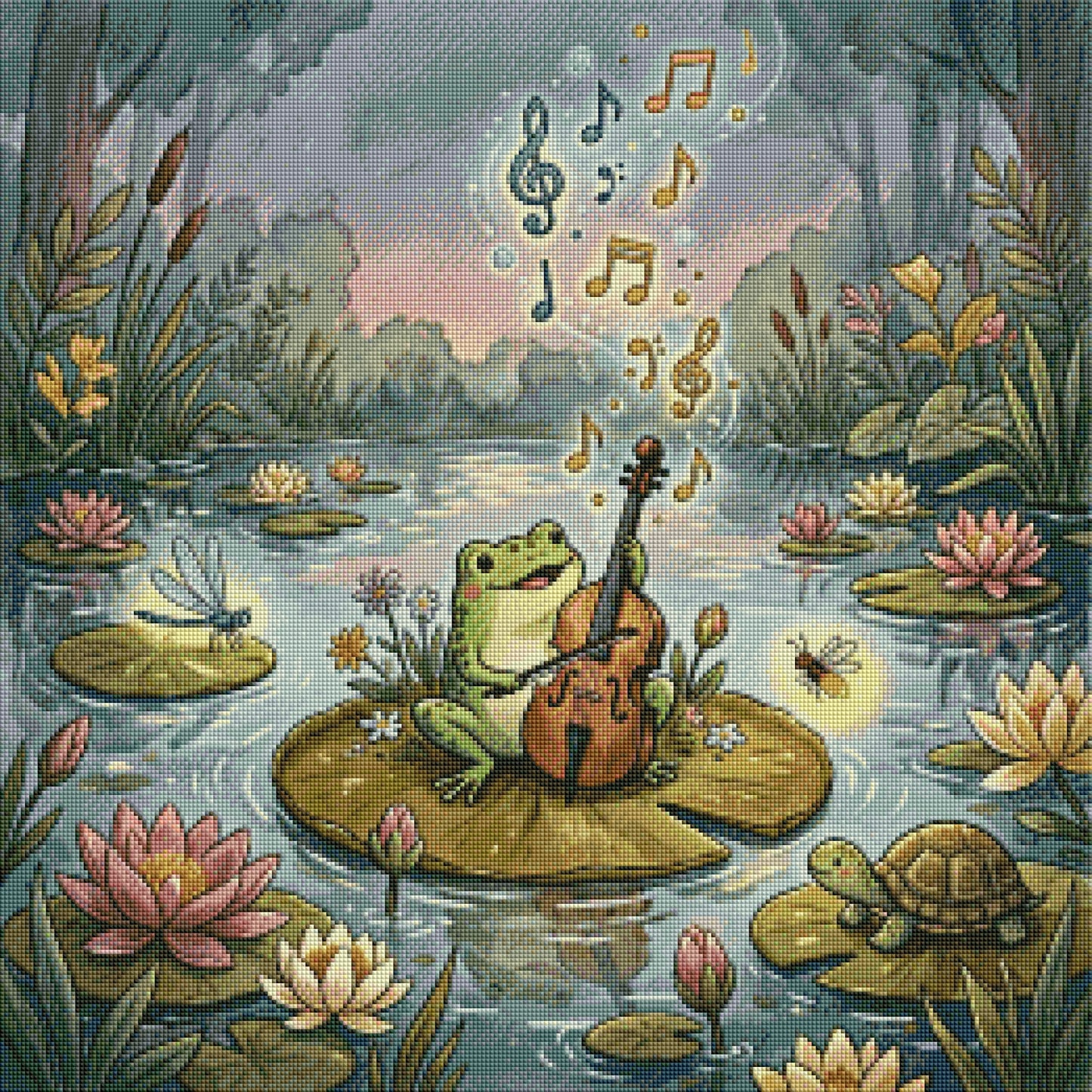 The Lilypad Serenade by Stellar Designz