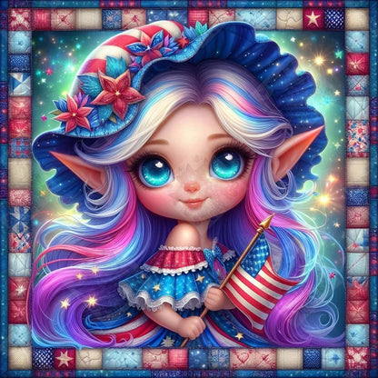 The American Dream Pixie by Theresa Raymer