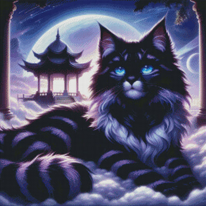 Mystical Whiskers Of The Moon by Taza Creations