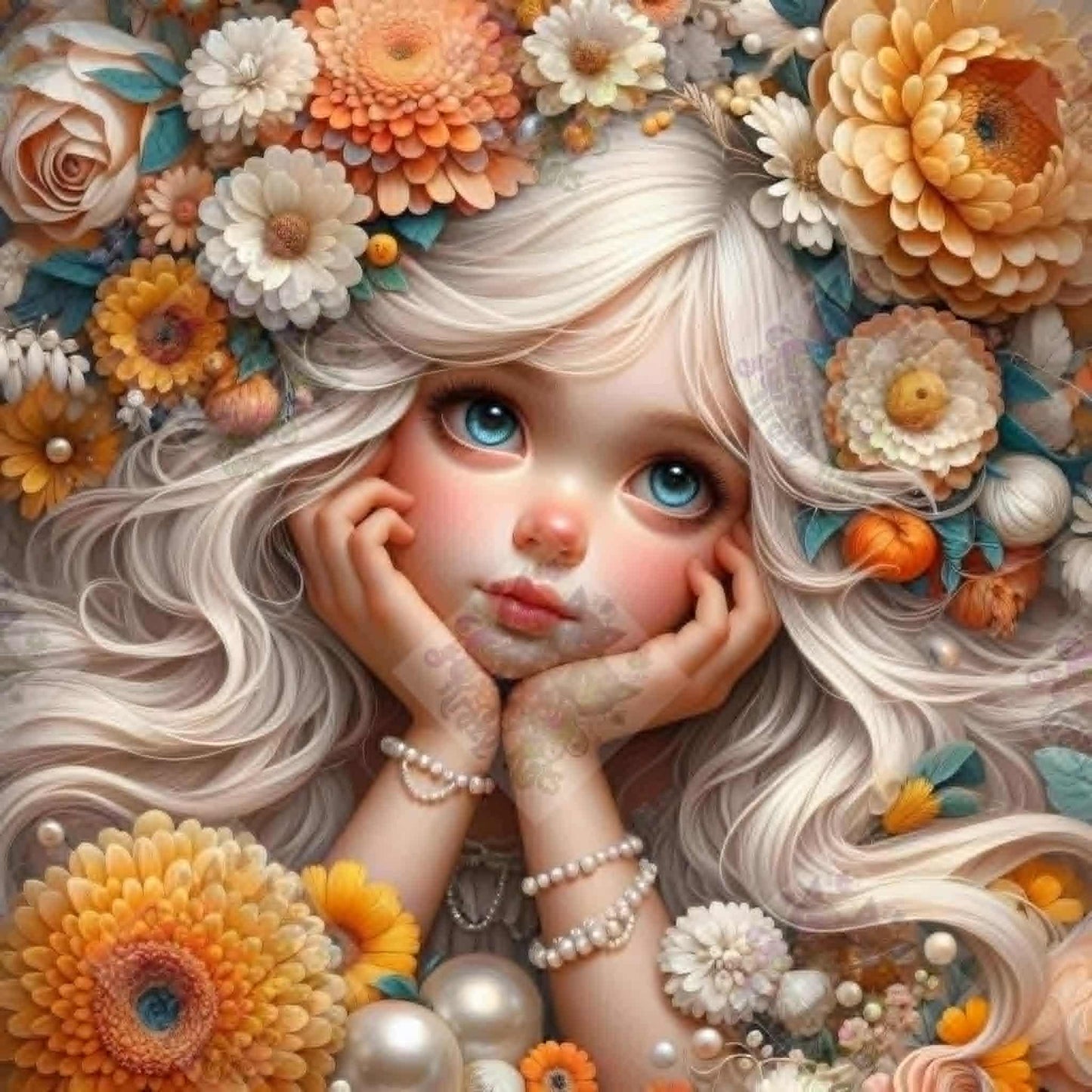 Lost In A Floral Dream by Theresa Raymer