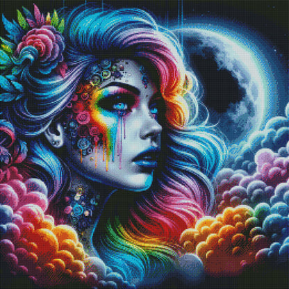 When the Night Cries in Color by Taza Creations