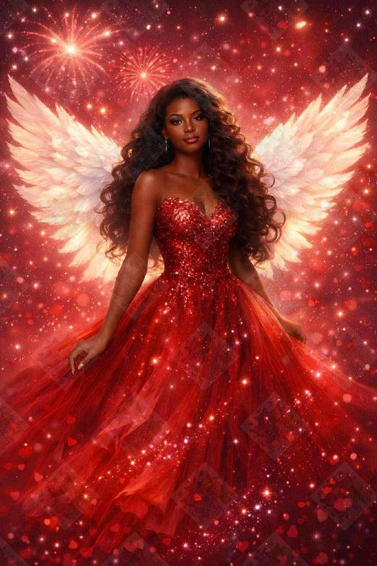 Heaven Dressed In Red by Theresa Raymer