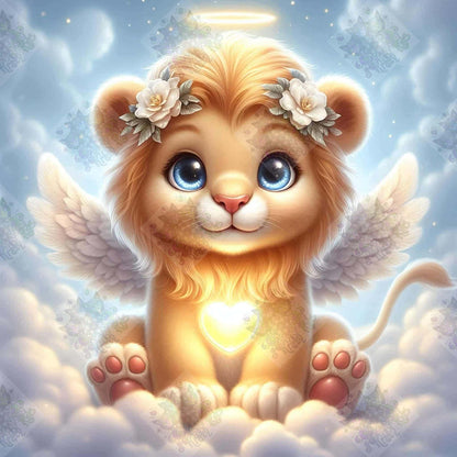 Heavenly Heart Lionet by Taza Creations