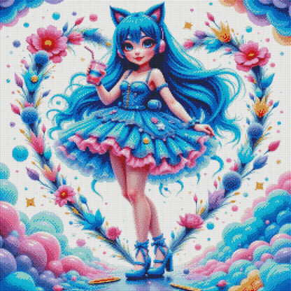 Cotton Candy Girl by Cindy Emery