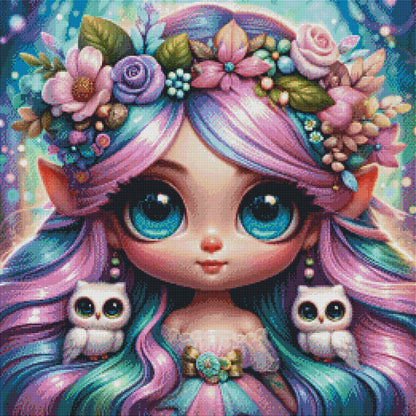 Pastel Forrest Princess by Theresa Raymer