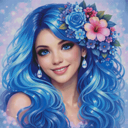 Cerulean Dreamscape by Theresa Raymer