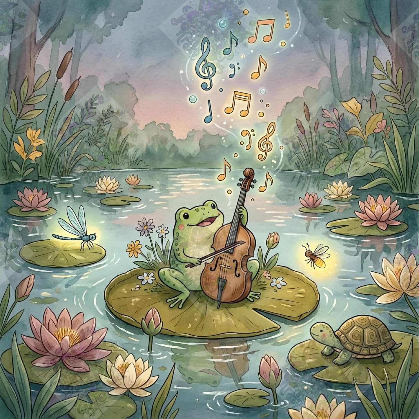 The Lilypad Serenade by Stellar Designz