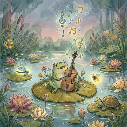 The Lilypad Serenade by Stellar Designz