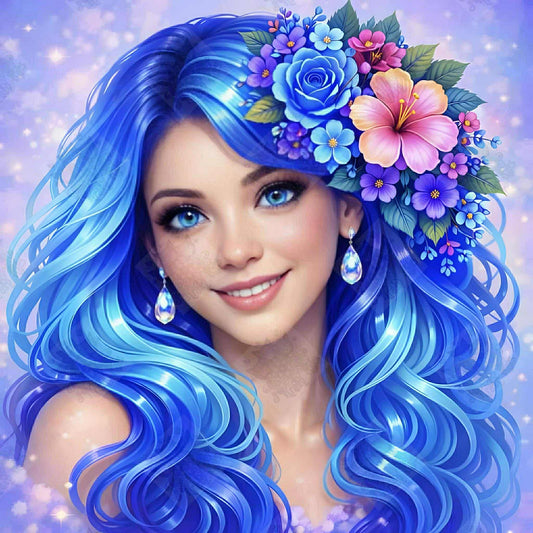 Cerulean Dreamscape by Theresa Raymer