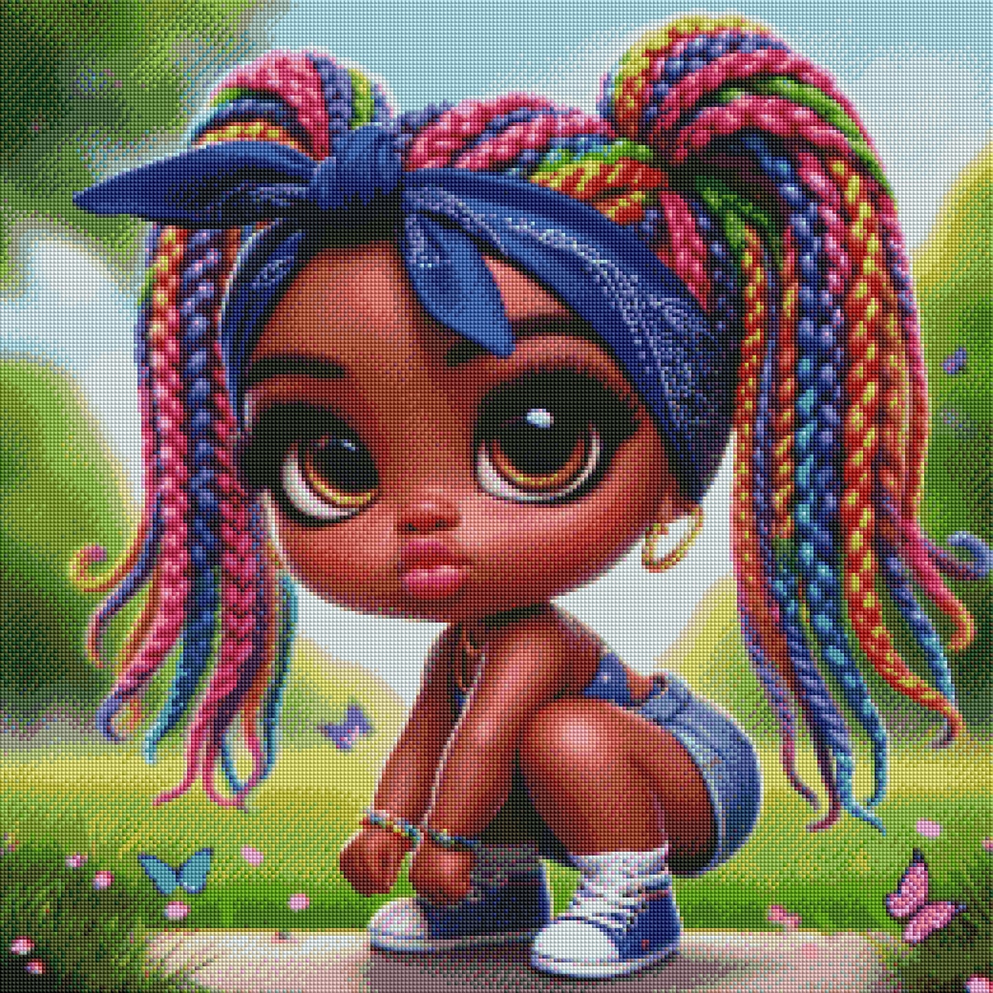 Rainbow Roots & Radiance by Taza Creations