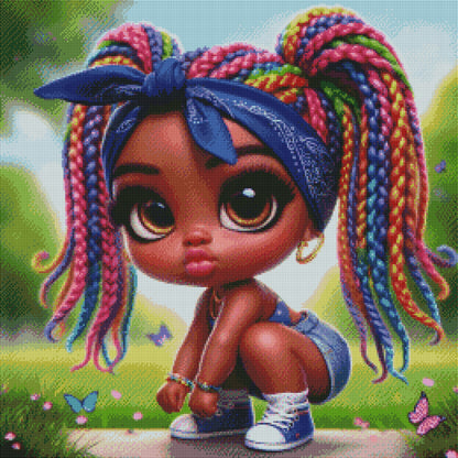 Rainbow Roots & Radiance by Taza Creations