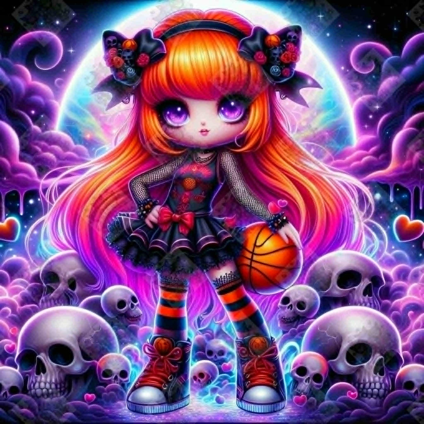 Neon Nightmare Point Guard by Taza Creations