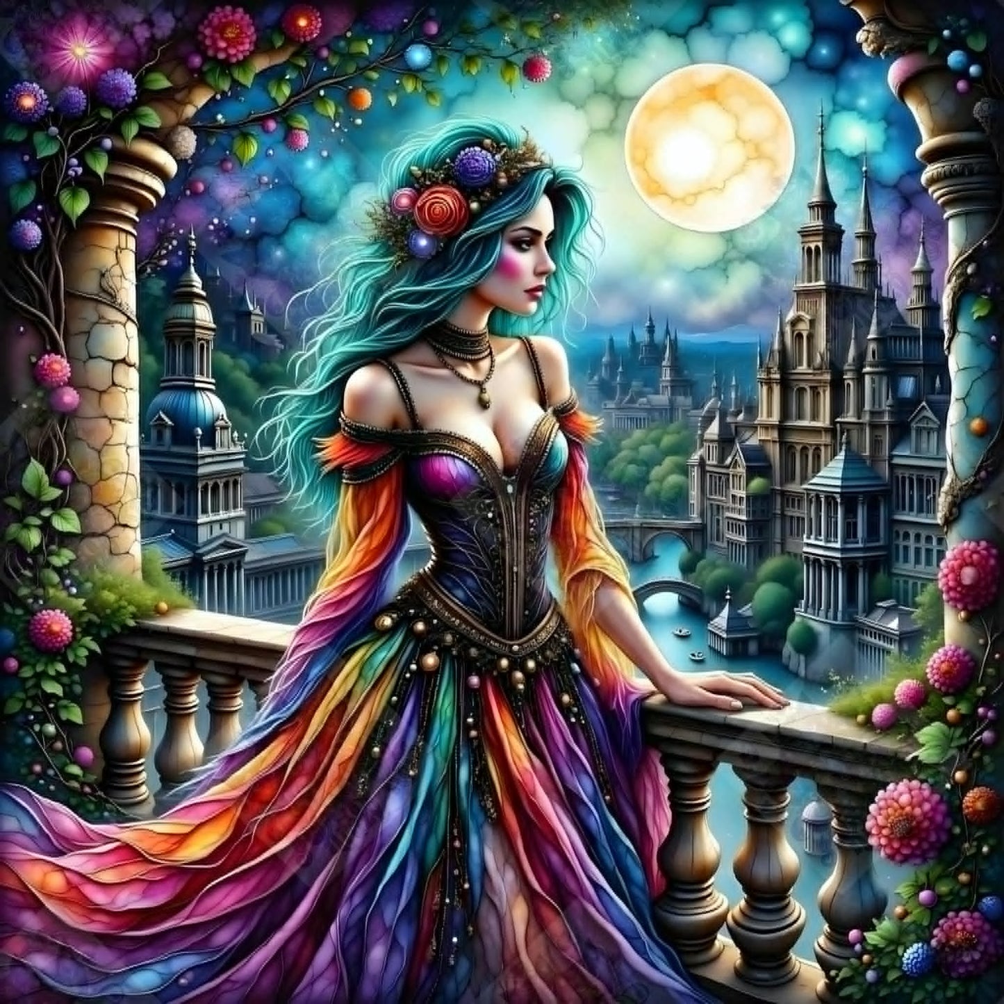 Moonlit Monarch of Prismvale by Cindy Emery