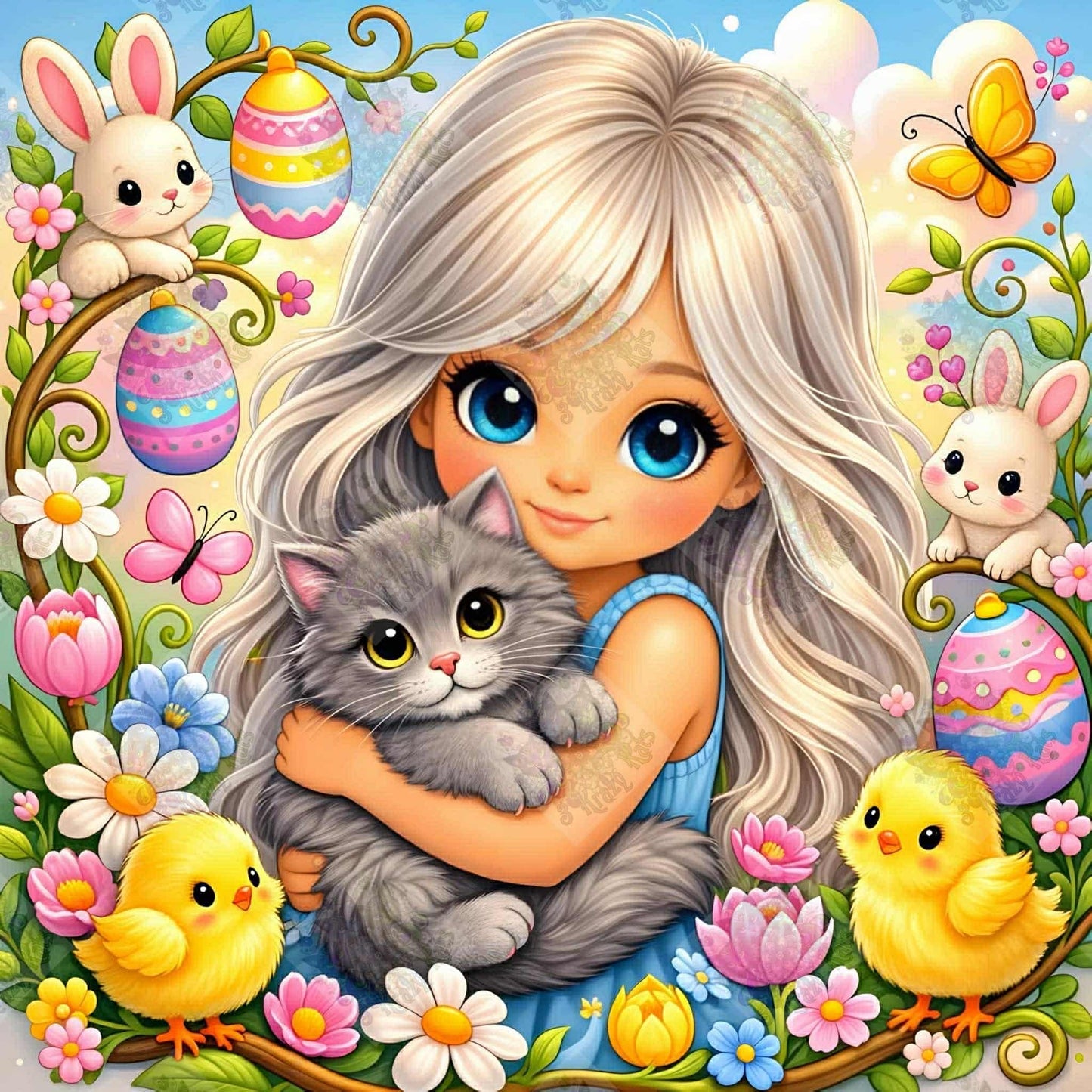 Petals, Paws & Easter Dreams by Theresa Raymer