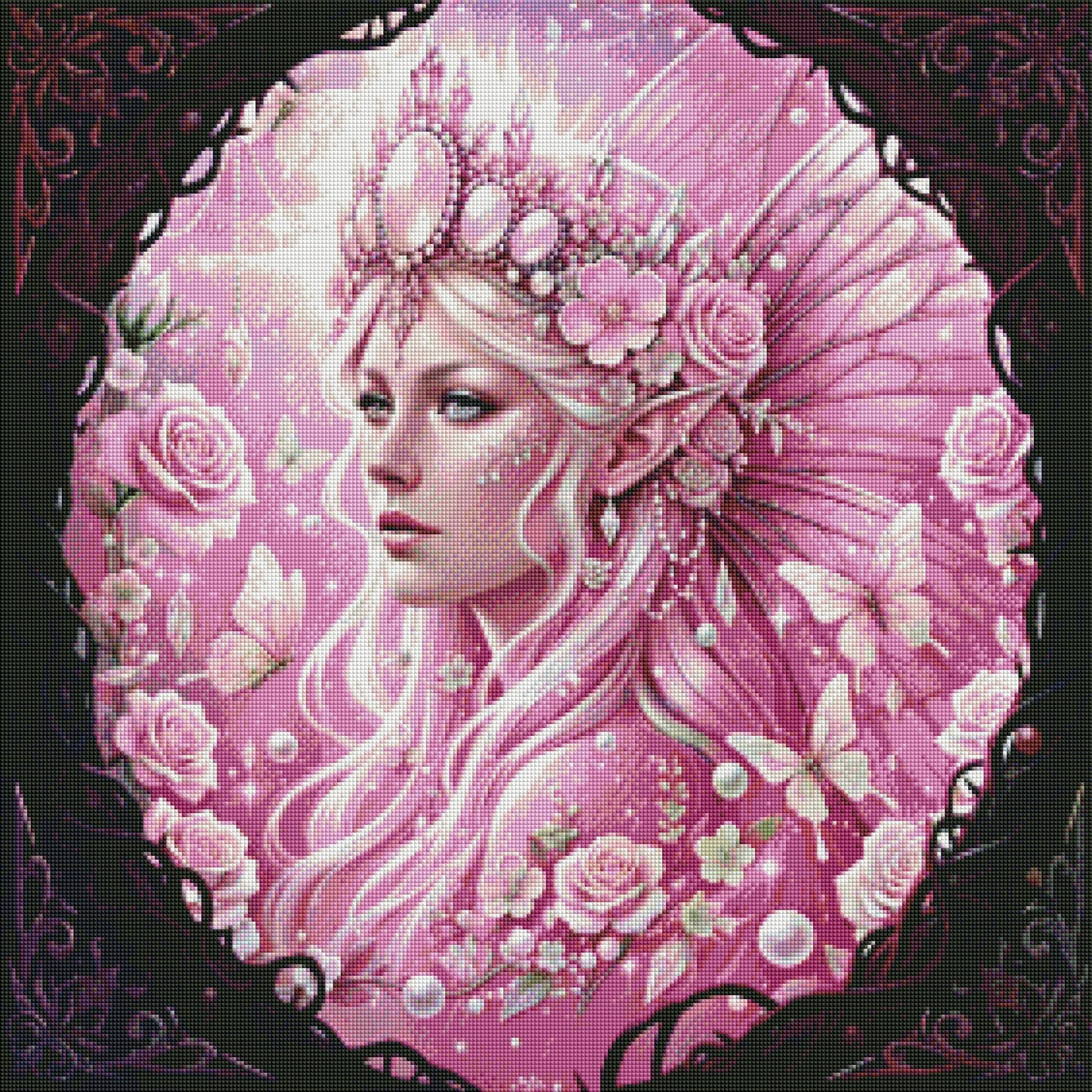Rose Crystal Enchantress by Cindy Emery