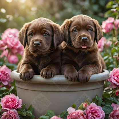 Chocolate Twins by M.E. Divine Arts
