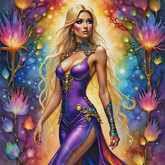 Goddess Of The Dream Forest by Cindy Emery