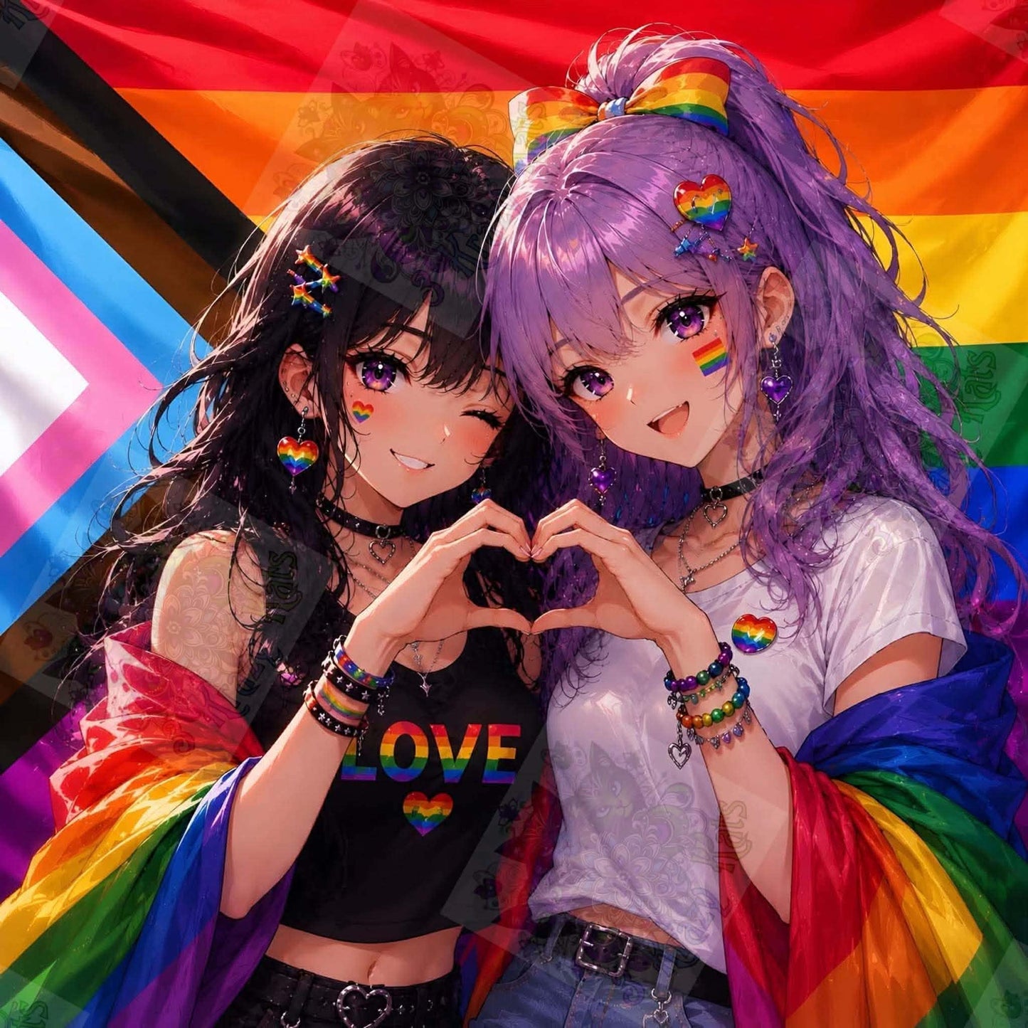 Love Is The Loudest Color by Theresa Raymer