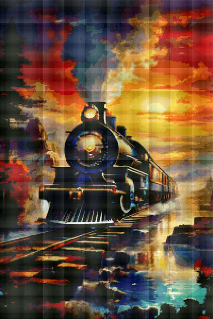 The Sunset Line by Theresa Raymer