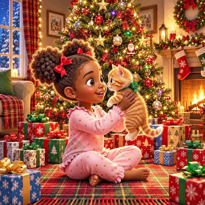 A Purrfect Christmas Surprise by Stellar Designz (Starting At 90 Colors)