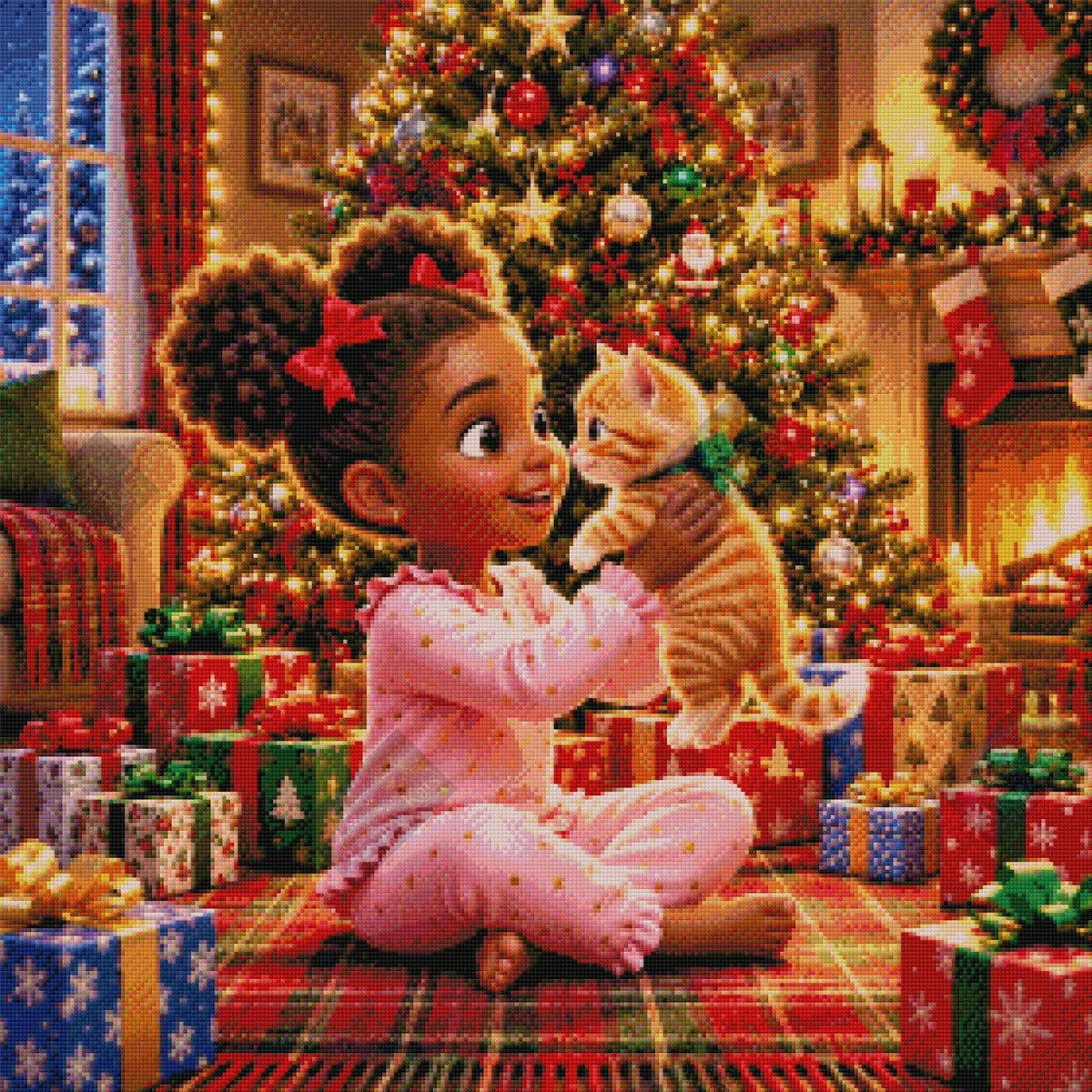 A Purrfect Christmas Surprise by Stellar Designz (Starting At 90 Colors)