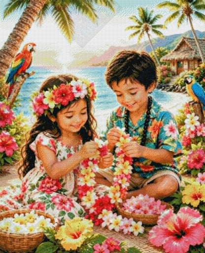 Aloha In Bloom by Theresa Raymer (90 Colors)