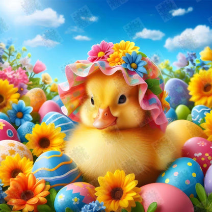 Among The Eggs by Theresa Raymer