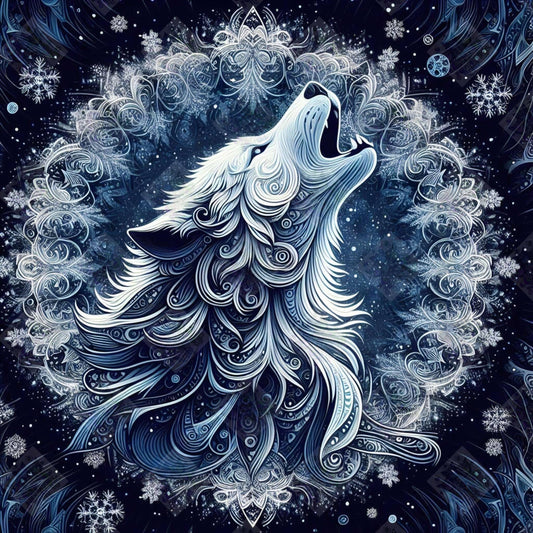 Arctic Wolf by M.E. Divine Arts