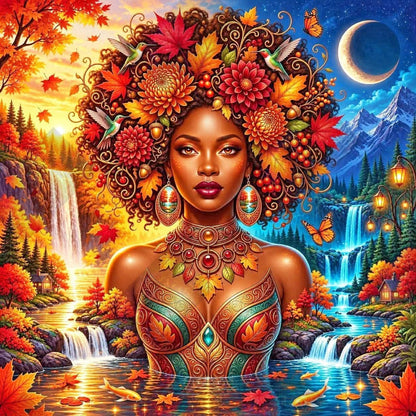 Autumn's Eternal Goddess by Stellar Designz (Starting At 90 Colors)