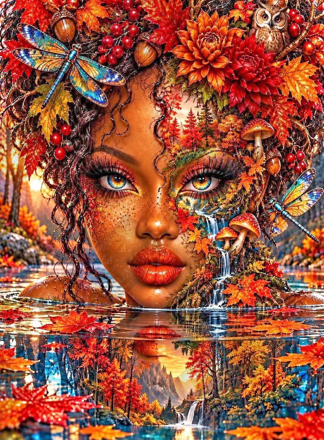 Autumn's Living Masterpiece by Jae The Goddess (Starting At 90 Colors)