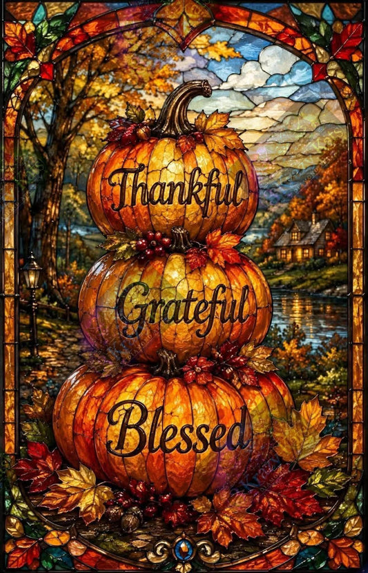 Autumn's Three Blessings by M.E. Divine Arts (Starting At 90 Colors)