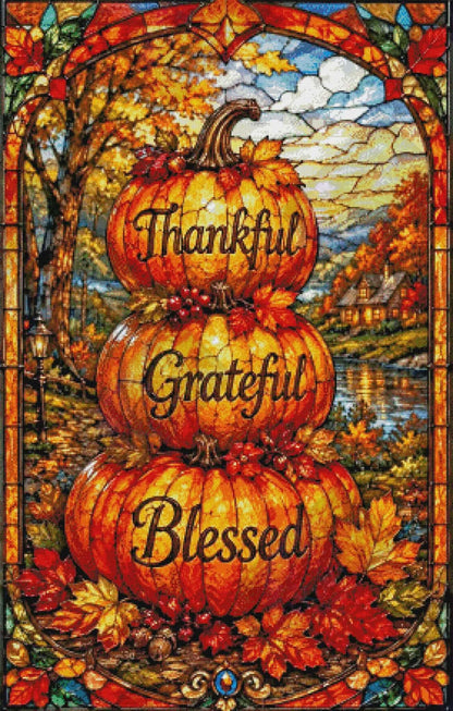 Autumn's Three Blessings by M.E. Divine Arts (Starting At 90 Colors)