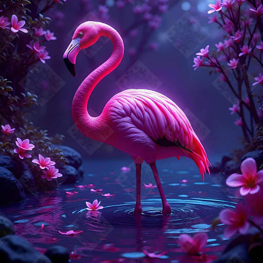 Blush Of The Moonlit Lagoon by Taza Creations
