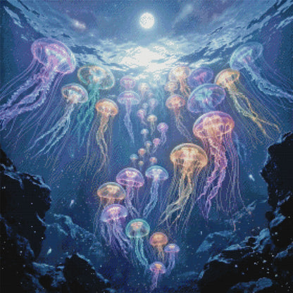 Moonlit Ballet Of The Deep by Stellar Designz